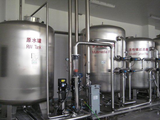 純水系統(tǒng)中的預處理單元